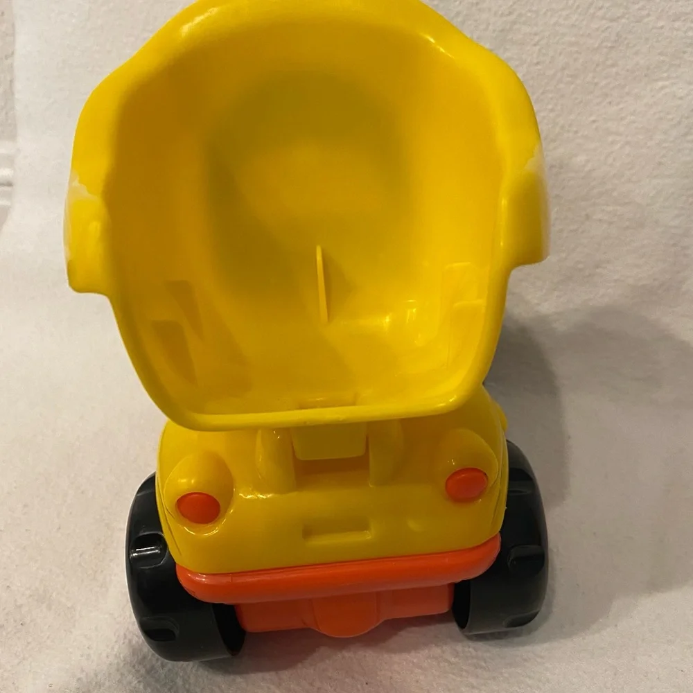 Little People construction trucks people and rock set Fisher Price